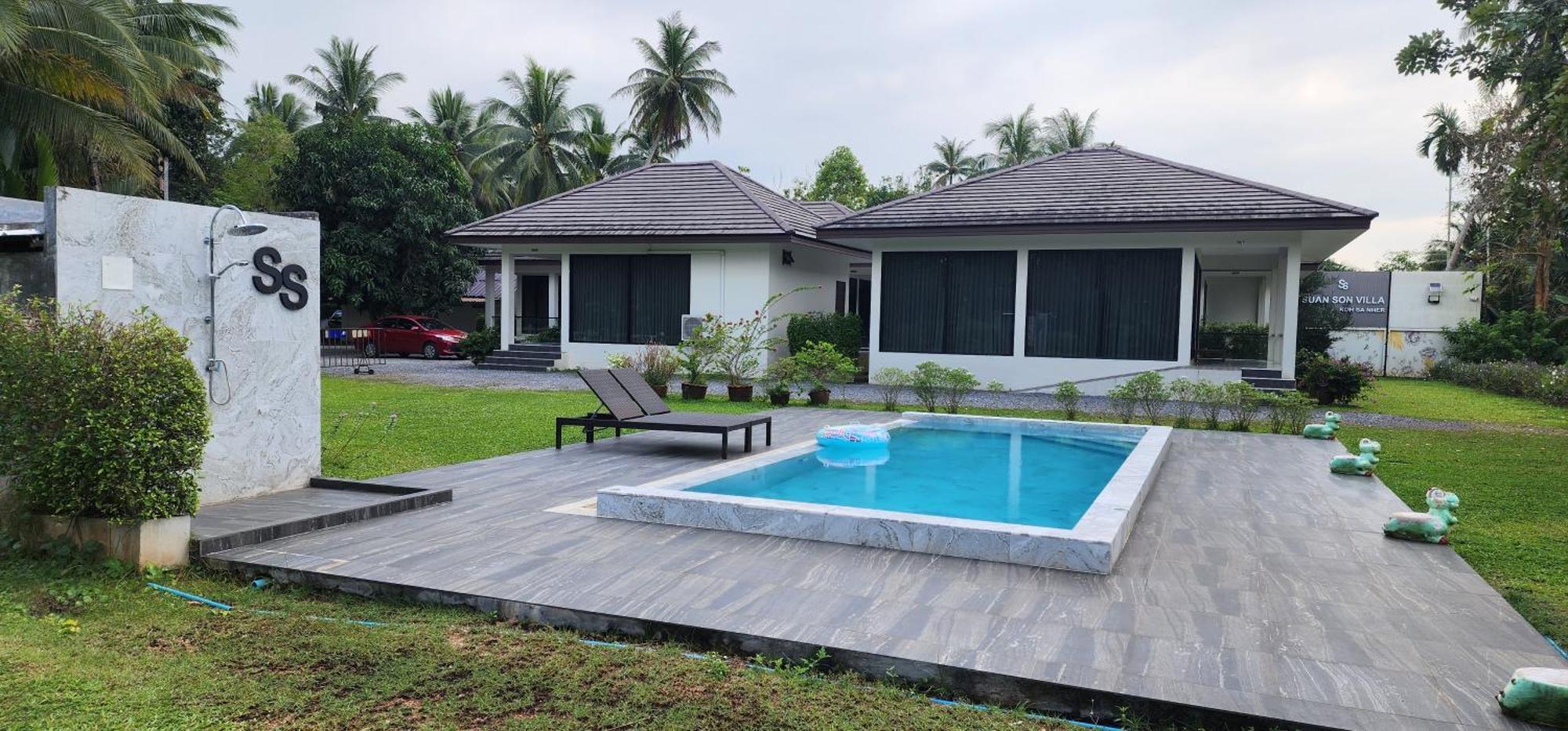Suan Son Villa Koh Sa Nher สวนสนธิ์วิลล่า เกาะเสนอ Sha Surat Thani Extérieur photo
